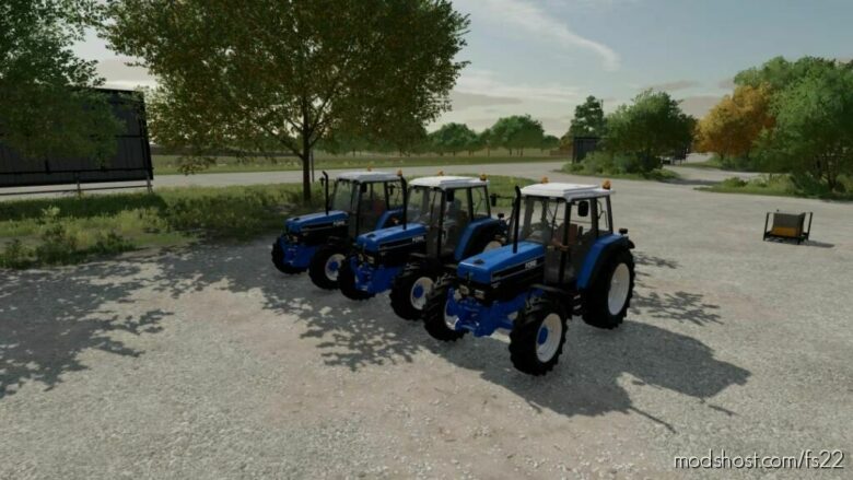 FS22 NEW Holland Mod: Ford And NEW Holland 40-Series Tractors (Featured)