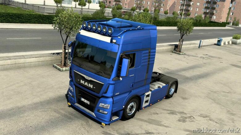 ETS2 MAN Truck Mod: E6 TGX Real Reworked 1.43 (Featured)