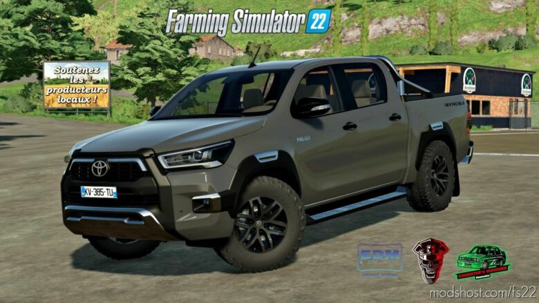 FS22 Car Mod: Toyota Hilux Invincible 2021 (Featured)