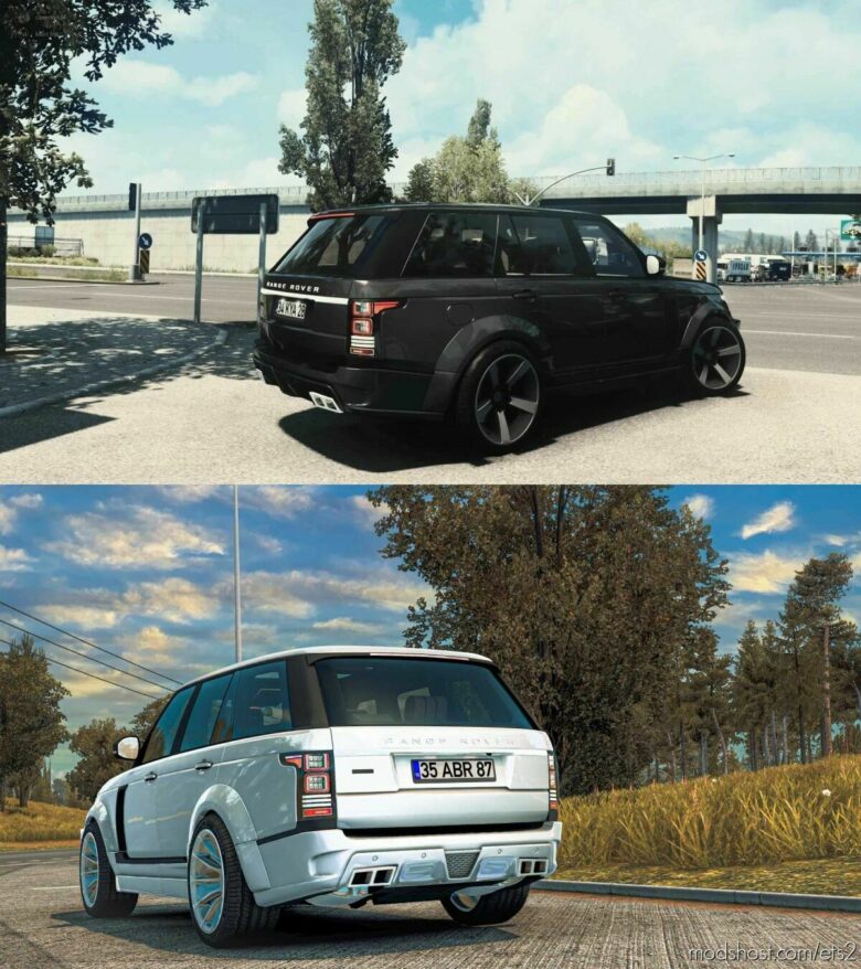 ETS2 Car Mod: Range Rover Startech 2018 1.43 (Featured)