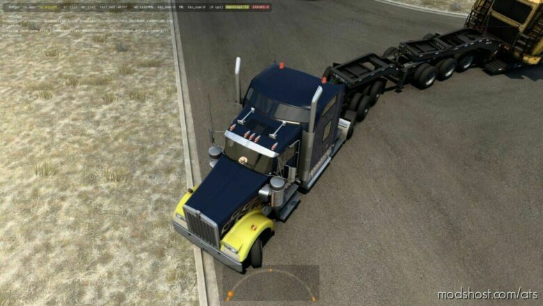 ATS Mod: Lifting-Steering Axles For 8×4 Chassis For Patch 1.43 (Featured)