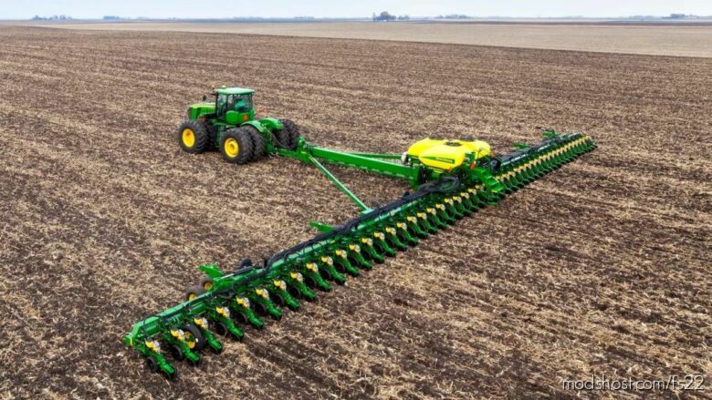 FS22 John Deere Seeder Mod: DB120 Sower Planter (Featured)