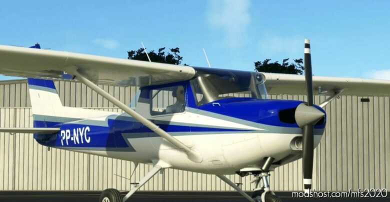 MSFS 2020 8K Livery Mod: Aeroclube DE Pernambuco | Pp-Nyc | Cessna 152 | 8K Resolution (Featured)