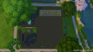 Sims 4 House Mod: Botanique Restaurant (NO CC) (Image #2)