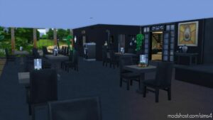 Sims 4 House Mod: Botanique Restaurant (NO CC) (Image #4)