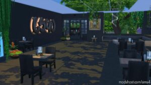 Sims 4 House Mod: Botanique Restaurant (NO CC) (Image #9)