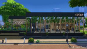 Sims 4 House Mod: Botanique Restaurant (NO CC) (Image #12)