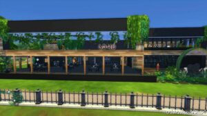 Sims 4 House Mod: Botanique Restaurant (NO CC) (Image #13)