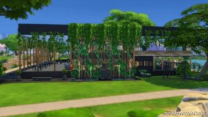 Sims 4 House Mod: Botanique Restaurant (NO CC) (Image #15)