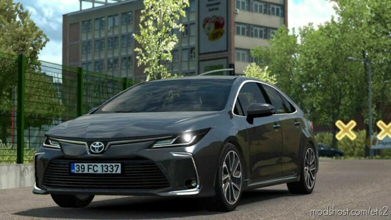 ETS2 Toyota Car Mod: Corolla 2020 V1R90 1.43 (Featured)