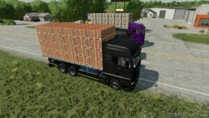 FS22 Trailer Mod: Flatbed Autoload For The MAN TGX 2020 Addon Pack (Image #2)