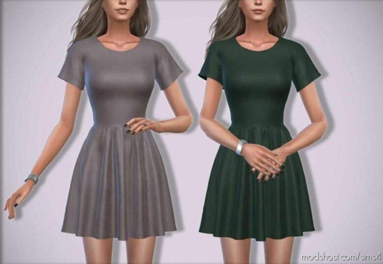 Sims 4 Party Clothes Mod: Alexis Dress II (Featured)