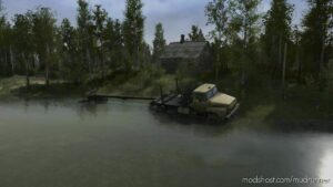 MudRunner Forest Mod: Small River Map V1.1 (Featured)