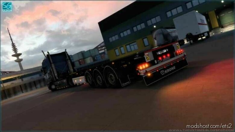 ETS2 Mod: SGD Trailers Pack V1.0.1 1.43 (Featured)