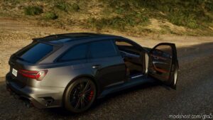 GTA 5 Audi Vehicle Mod: 2021 Audi RS6-R ABT (Image #4)