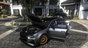 GTA 5 Audi Vehicle Mod: 2021 Audi RS6-R ABT (Image #5)