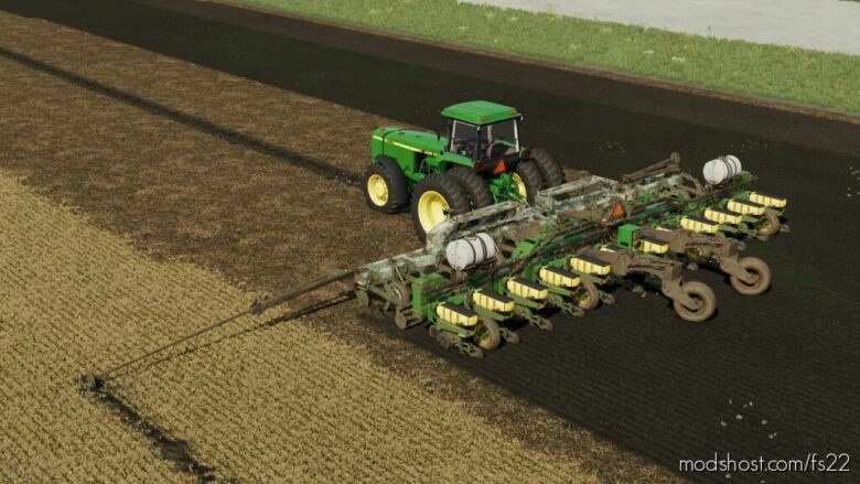 FS22 Seeder Mod: 12 ROW KMC Ripper With Baskets Planter (Featured)