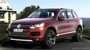 ETS2 Volkswagen Car Mod: Touareg 7P V2 1.43 (Featured)