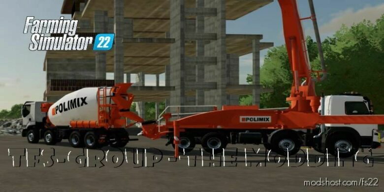 FS22 Vehicle Mod: Lander Polimix Mixer (Featured)