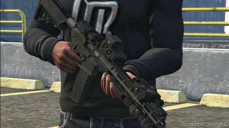 GTA 5 Weapon Mod: TX-15 DML From Escape From Tarkov V1.2 (Featured)