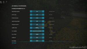 FS22 Script Mod: AI Vehicle Extension (Image #3)