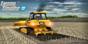 FS22 Caterpillar Forklift Mod: Bulldozer D8K2 (Image #2)