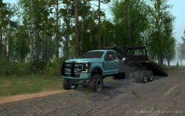 MudRunner Car Mod: 2021 F-350 TOW Truck (Image #2)