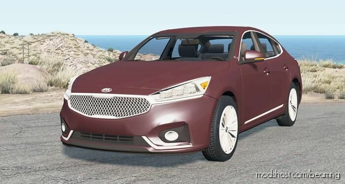 BeamNG Kia Car Mod: Cadenza (YG) 2017 V1.2 (Featured)