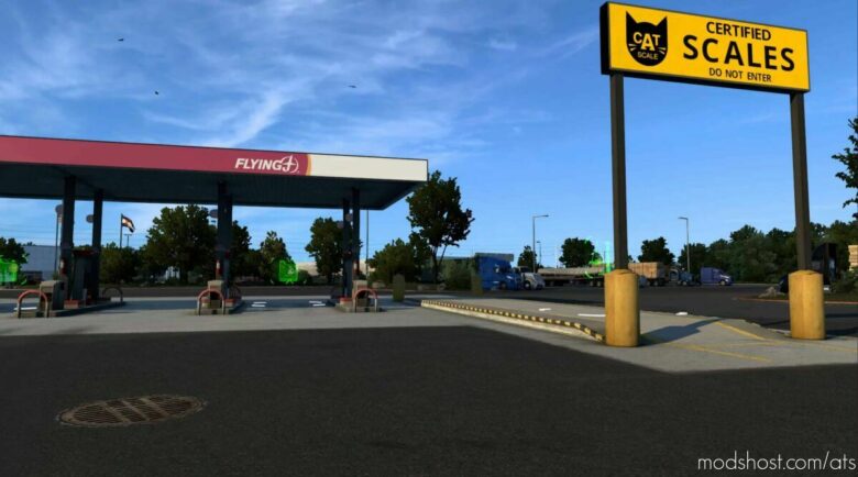 ATS Map Mod: Real GAS Stations Revival Project V1.2 (Featured)