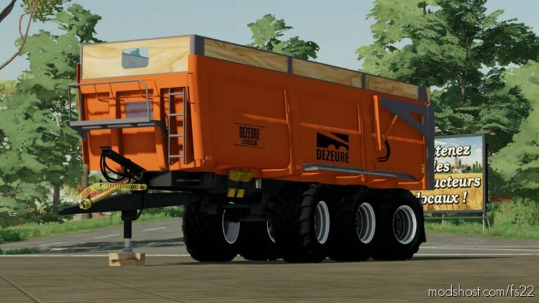 FS22 Mod: Dezeure Trailer (Featured)