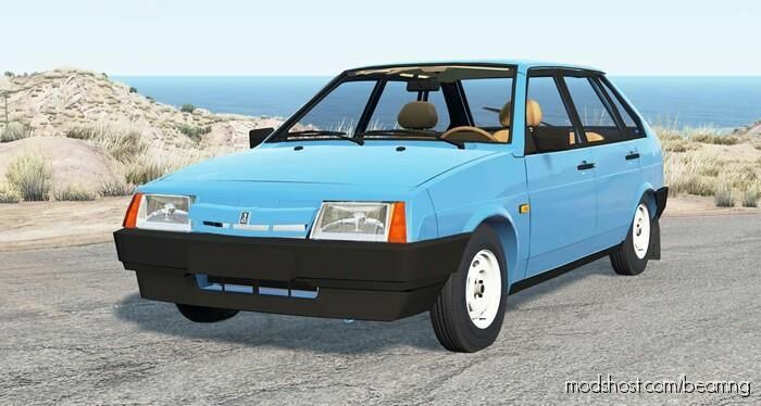 BeamNG VAZ Car Mod: -2109 1990 (Featured)