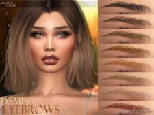 Sims 4 Female Makeup Mod: Jasmin Eyebrows N104 (Featured)