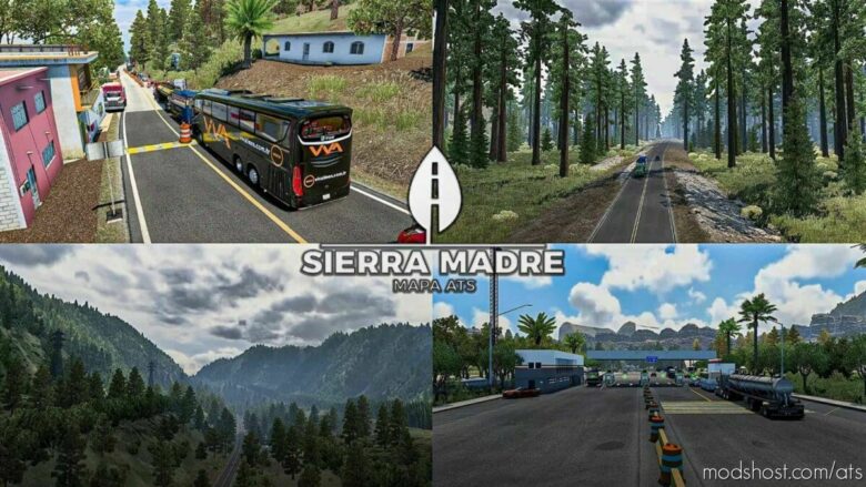 ATS Mod: Map Sierra Madre Save Profile 1.43 (Featured)