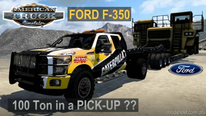 ATS FMOD Mod: Ford F350 Performance Sound Pack 1.43 (Featured)