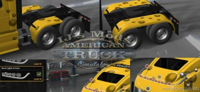 ATS Mod: Accessory Parts For SCS Trucks V6.3.1 (Featured)