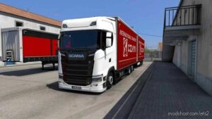 ETS2 Scania Part Mod: Tandem Krone Addon For Scania P G R S 1.43 (Featured)