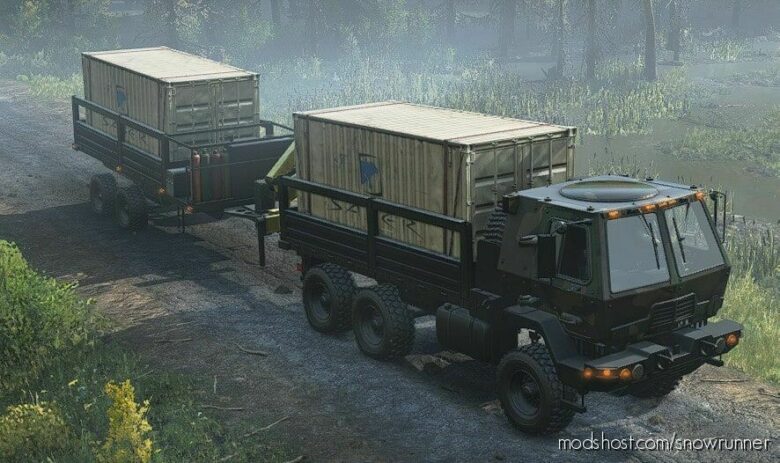 SnowRunner Truck Mod: GWC G1083 V (Featured)