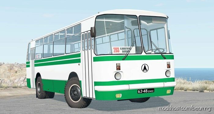 BeamNG Bus Mod: Laz-695N Lviv 1989 (Featured)