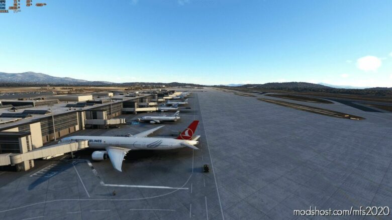 MSFS 2020 Greece Mod: Athens Eleftherios Venizelos Default Airport Upgrade (Featured)