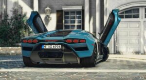 GTA 5 Lamborghini Vehicle Mod: 2022 Lamborghini Countach LPI800-4 (Image #5)