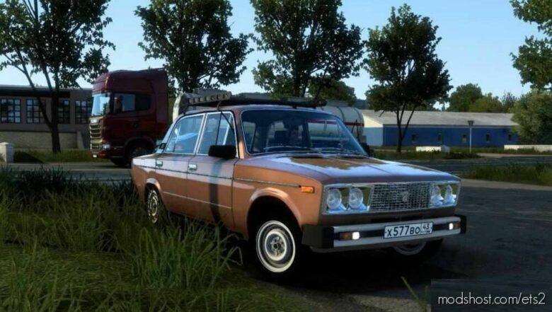 ETS2 Standalone Car Mod: VAZ 2106 V2.1 1.43 (Featured)