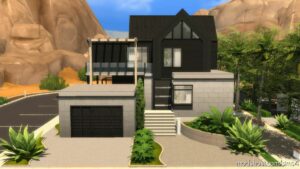 Sims 4 Mod: Modern House – NO CC (Image #5)