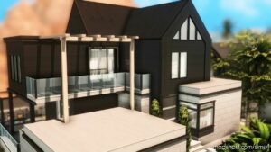 Sims 4 Mod: Modern House – NO CC (Image #11)