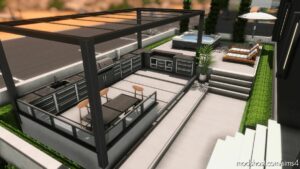 Sims 4 Mod: Modern House – NO CC (Image #14)