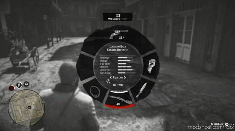 RDR2 Effect Mod: NO Time Slow In Weapon Wheel (Featured)