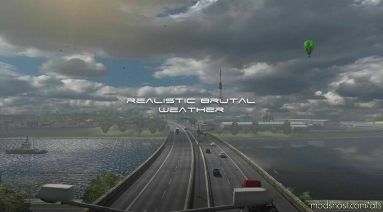 ATS Mod: Realistic Brutal Weather V4.6 1.43 (Featured)