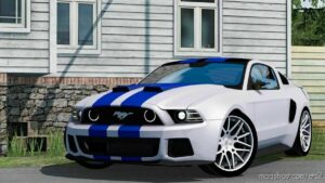 ETS2 Ford Car Mod: Mustang 1.43 (Featured)