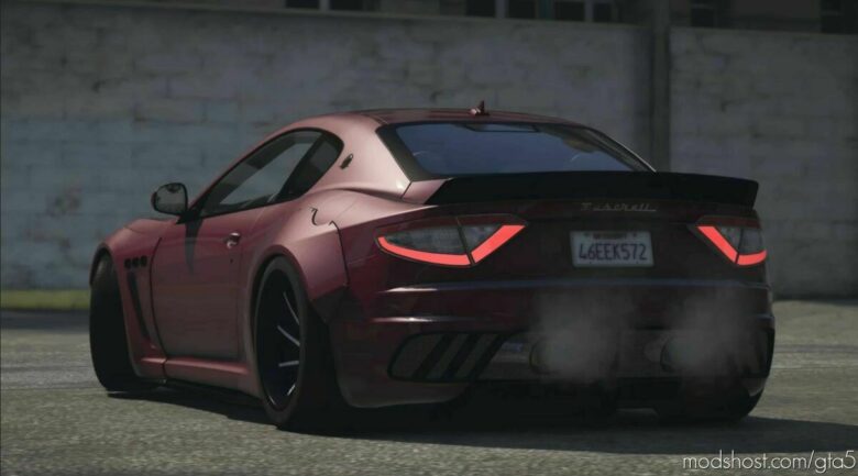 GTA 5 Vehicle Mod: 2018 Maserati Granturismo Libertywalk (Featured)