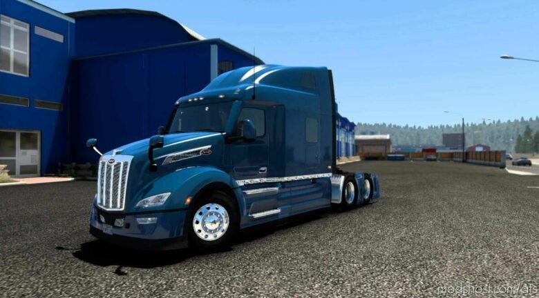 ATS Standalone Mod: Peterbilt 579 2022 Truck By Frank Peru 1.43 (Featured)