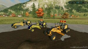 FS22 Komatsu Vehicle Mod: GD-655 Motor Grader (Image #2)